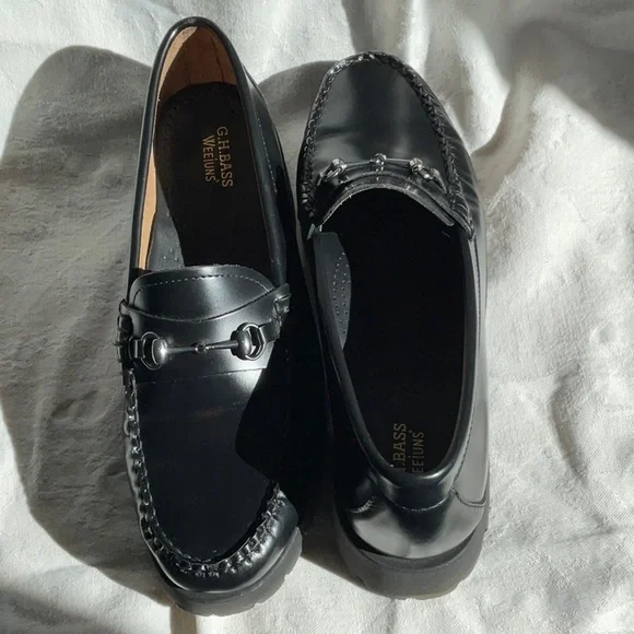 G.H. Bass Weejuns Lianna Bit Super Lug Loafer Women’s 9.5 - Picture 4 of 7